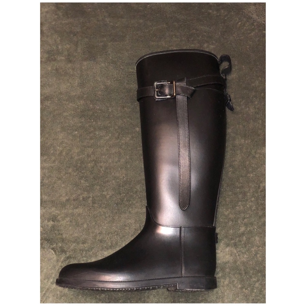 Burberry Roscot Riding Rain Boots - Picture 4 of 8